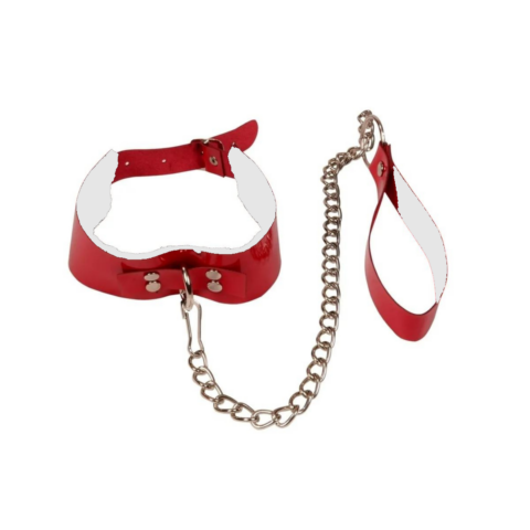 Tegan Fantezi Seksi Kırmızı Harness Tasma TG275394K