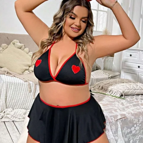 Tegan Fantazi Kalpli Mini Etekli Babydol Gecelik TG279234