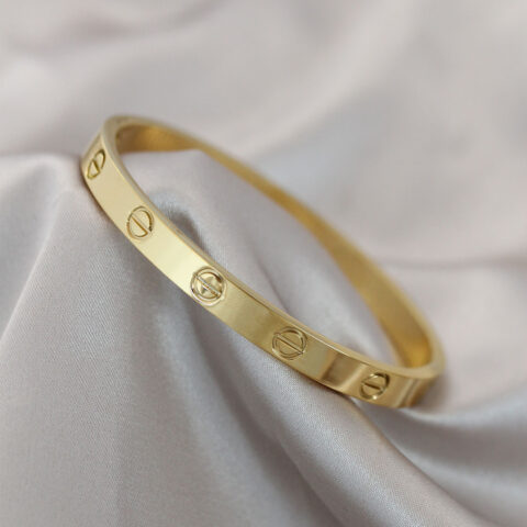Tegan 316L Çelik Gold Renk Bileklik TG27BB4117