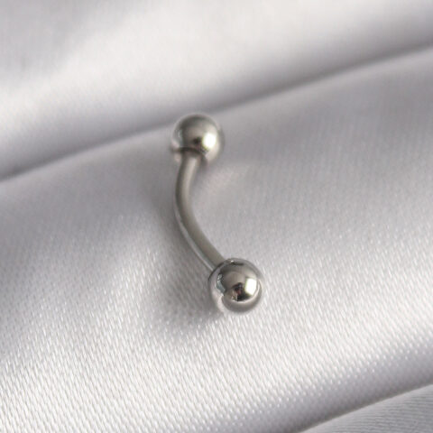 Tegan 316L Çelik Gümüş Renk Topçuk Model Piercing TG27PR1363